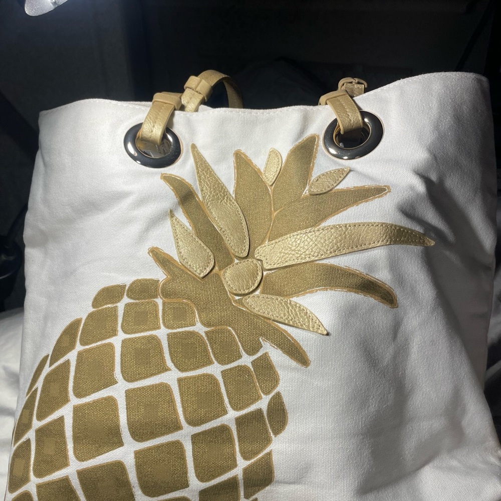 Canvas Pineapple Tote